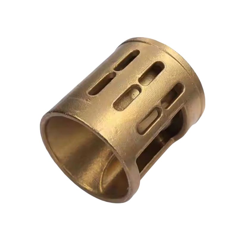 CNC bewerkte bronzen koperen coverbasis investeringen casting