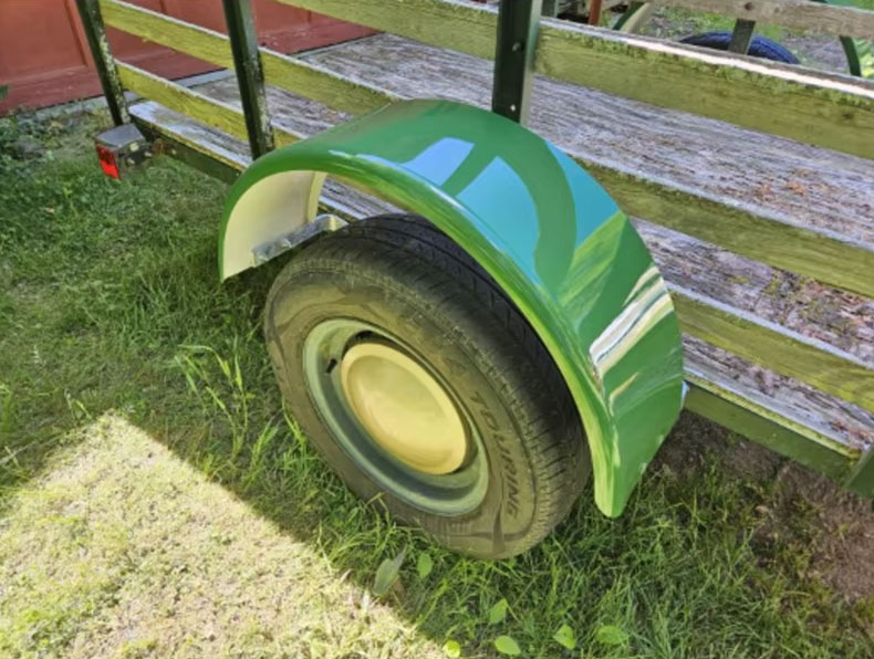 Pressure Die Cast Aluminum Front Fender